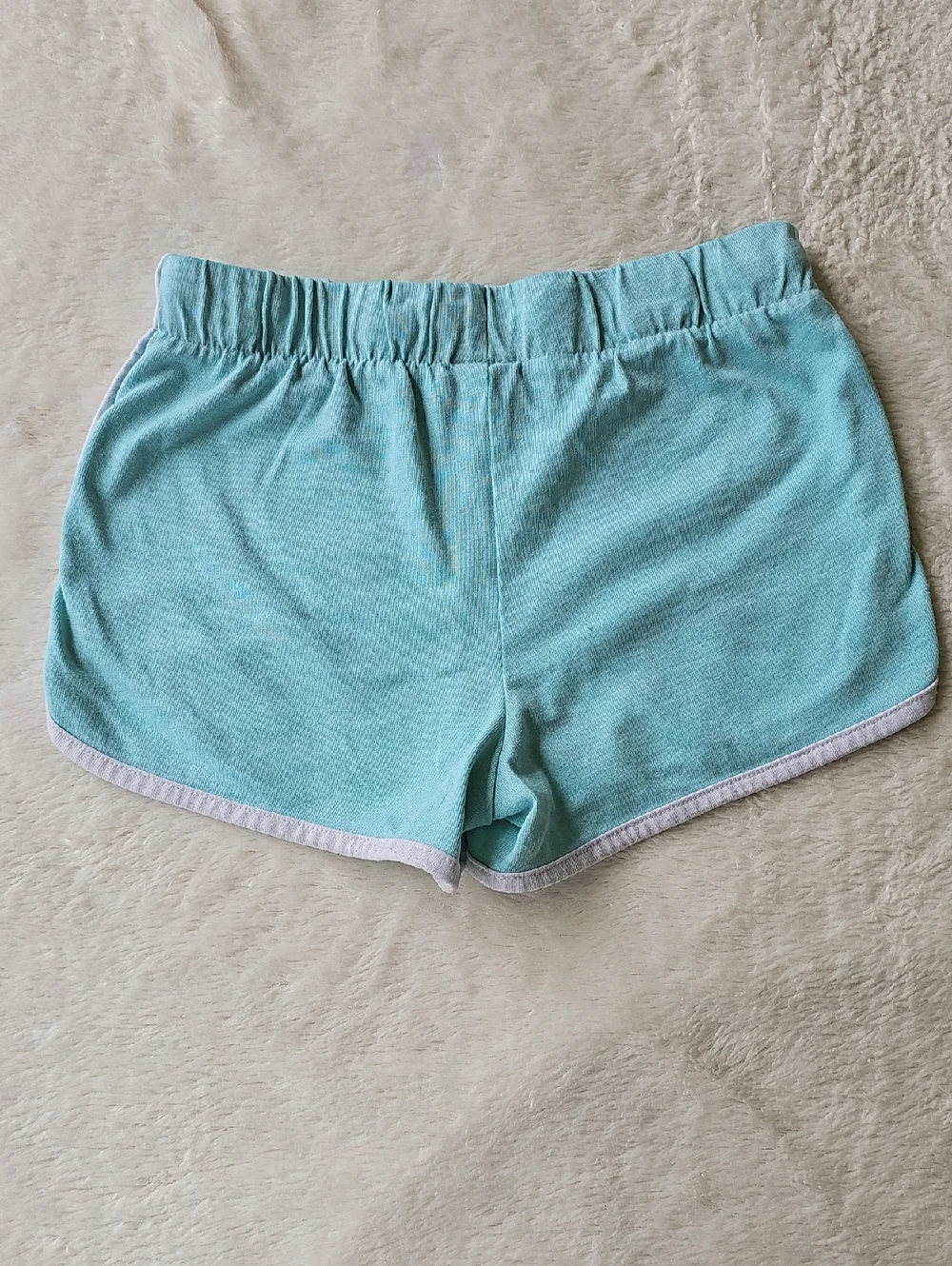 OshKosh B'gosh Girls Light Aqua Athletic Dolphin Shorts Size 8